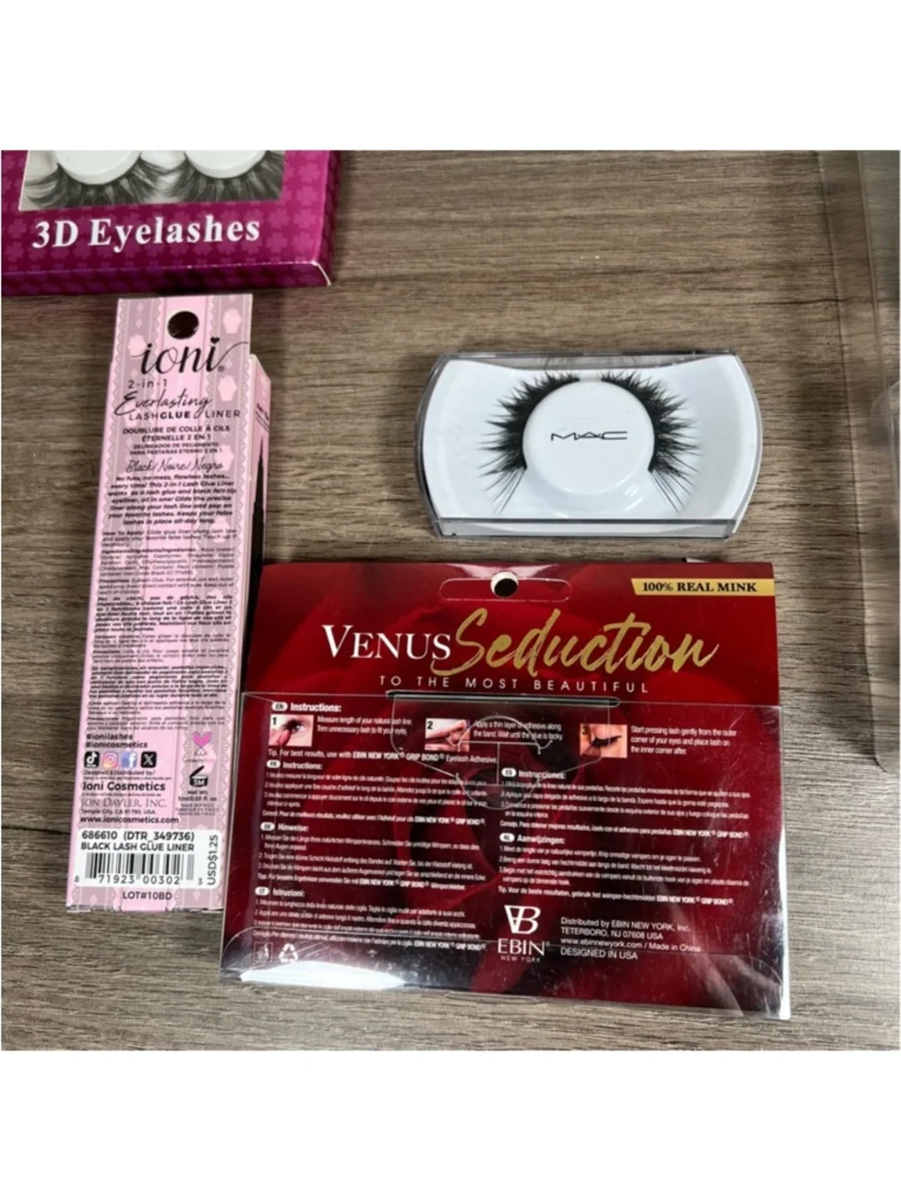 Full Strip Bold Glam False Lash & Glue Eyeliner Bundle